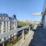 agréable terrasse avec vue panoramique imprenable sur tout Bruxelles