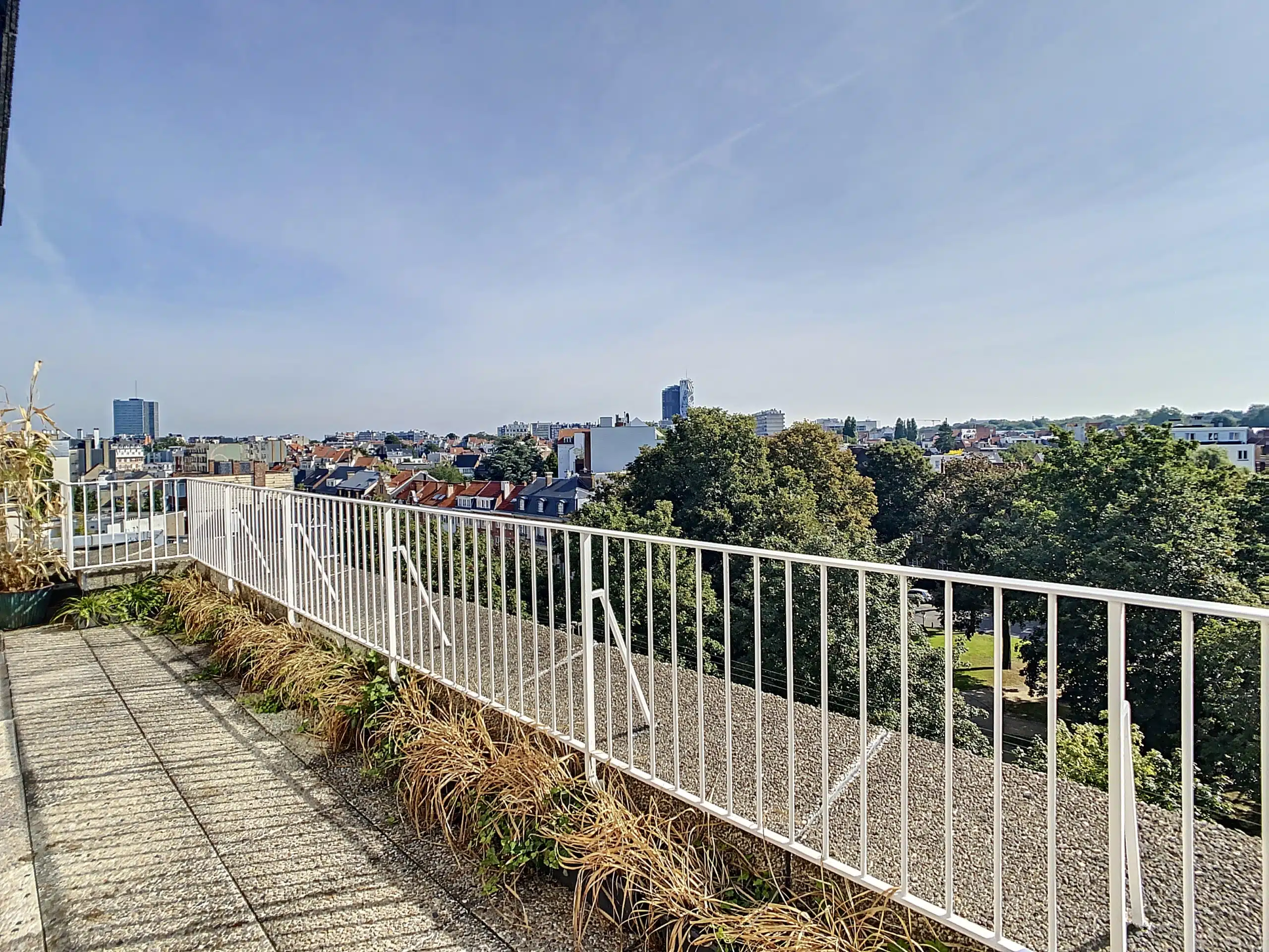 terrasse vue dégagée