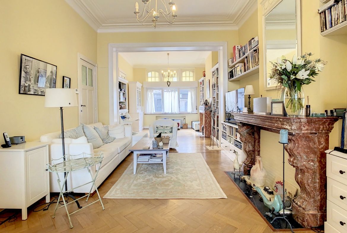 Salon - Magnifique Maison – A deux pas des Etangs d’Ixelles