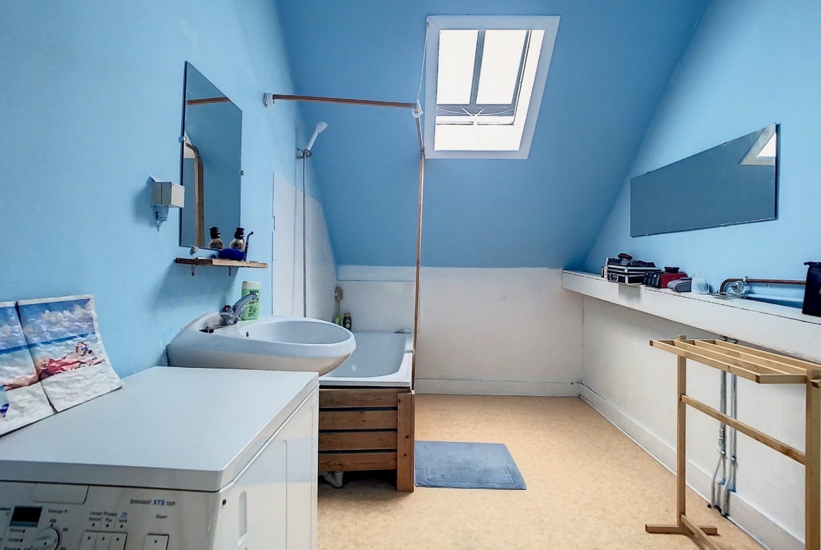 Bathroom - Superb Maison de Maître with garden - Altitude 100 - Forest