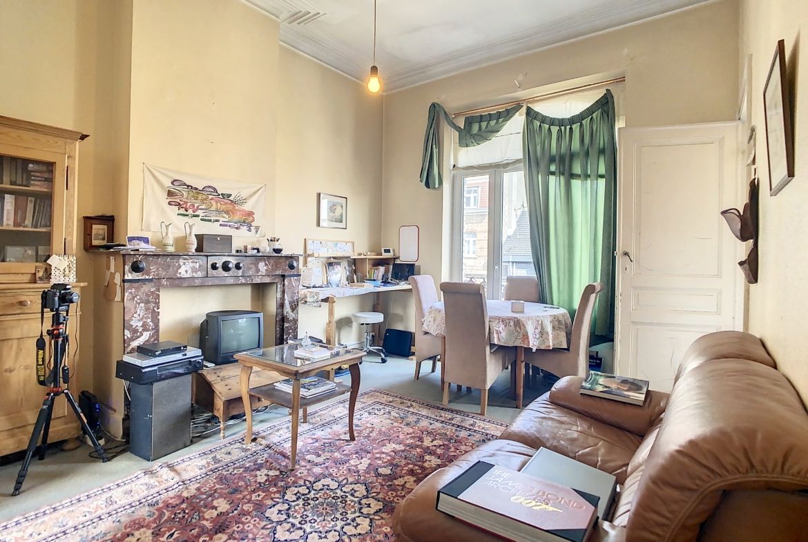 Living room - Superb Maison de Maître with garden - Altitude 100 - Forest