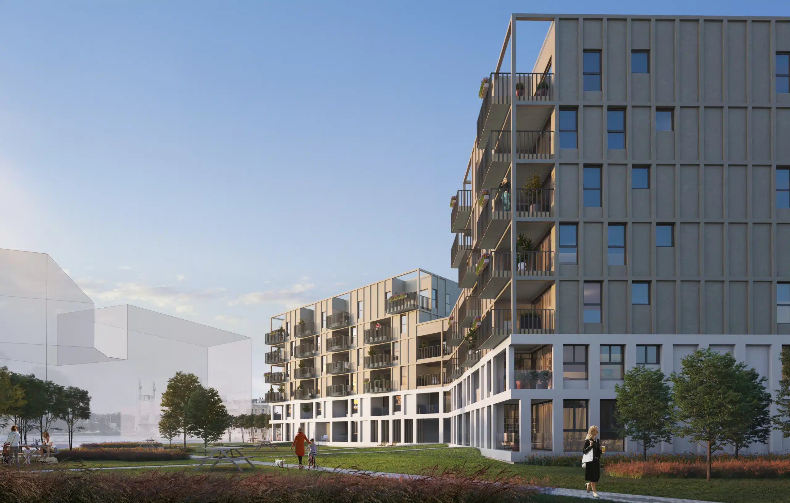 Complexe Résidentiel Contemporain avec Espaces Vertueux Bienvenue dans le nouveau Vilvorde