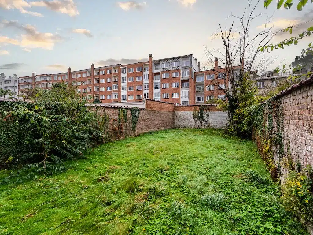 Jardin arrière Maison Art-déco - Avenue Molière Uccle