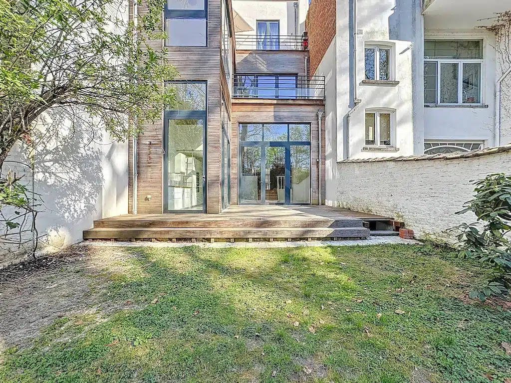 Jardin - Sublime duplex avec jardin et garage – Brugmann – Forest
