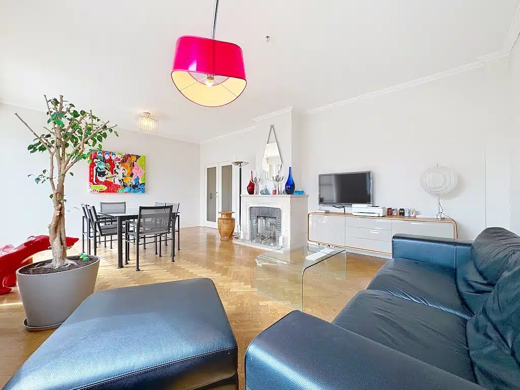 Salon - Appartement 2ch avec espace extérieur – Uccle