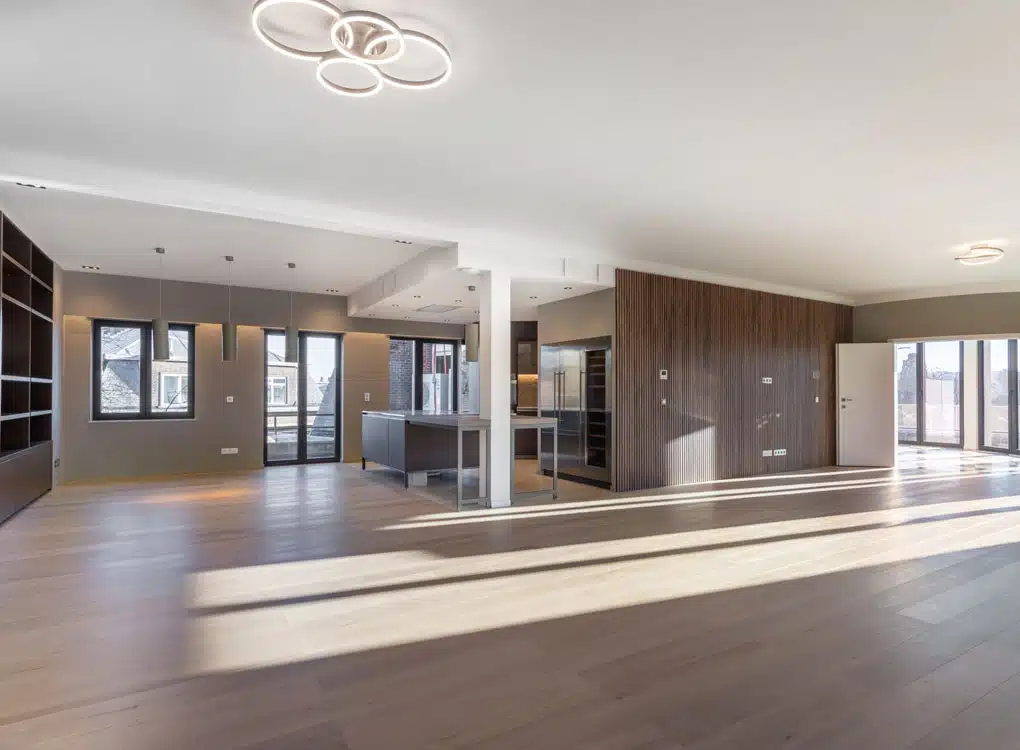 Modern interior with clean, bright kitchen Kitchen - Roosevelt - Exceptional penthouse with PEB C - Brussels