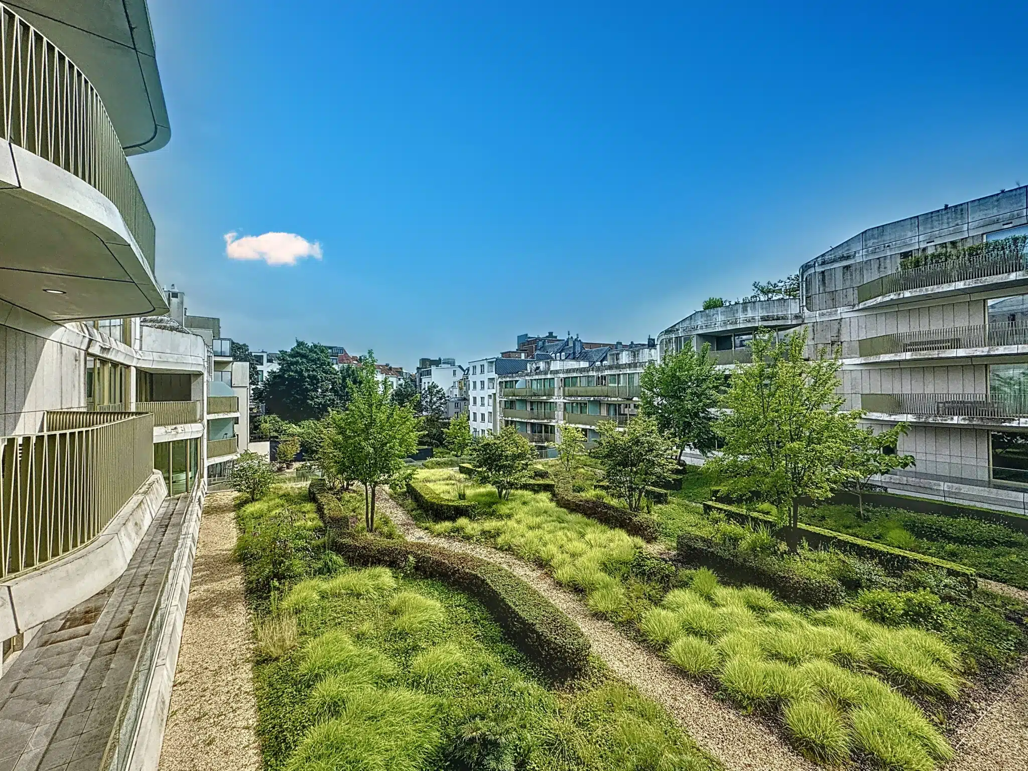 Leven in harmonie: duurzame stadsplanning en weelderige natuur Uitzonderlijk appartement met 3 terrassen - Toison d'or - Elsene