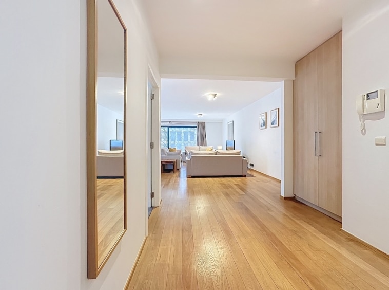 Living room - Parc du Cinquantenaire - 3bedroom apartment - furnished - Brussels